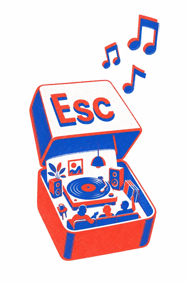 Esc print art