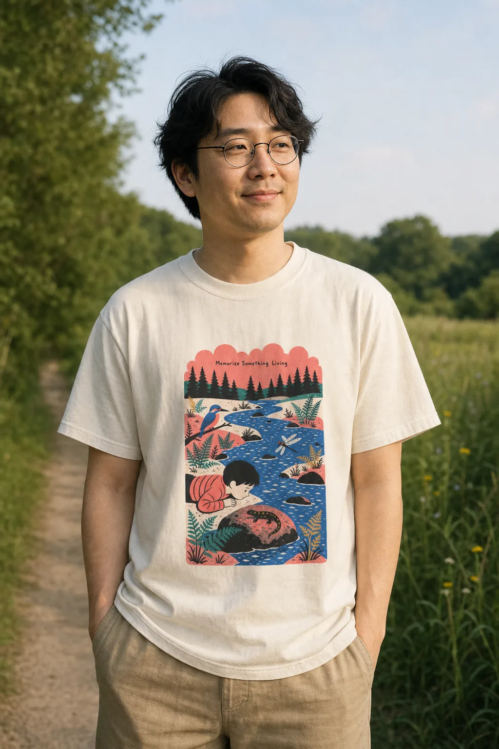 Memorize Something Living shirt, worn