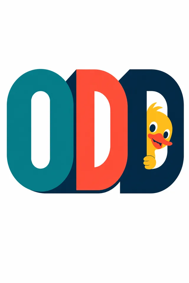 Odd Duck print art
