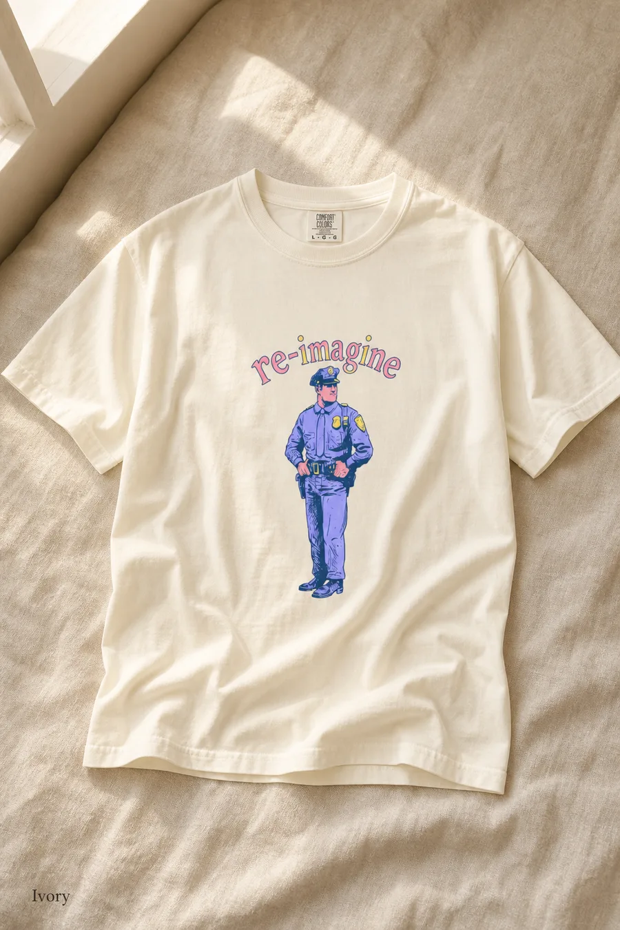 Re-imagine tee in Ivory