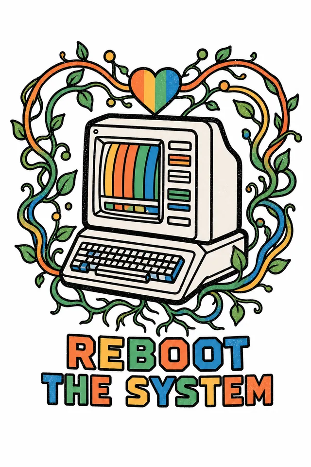 Reboot the System print art