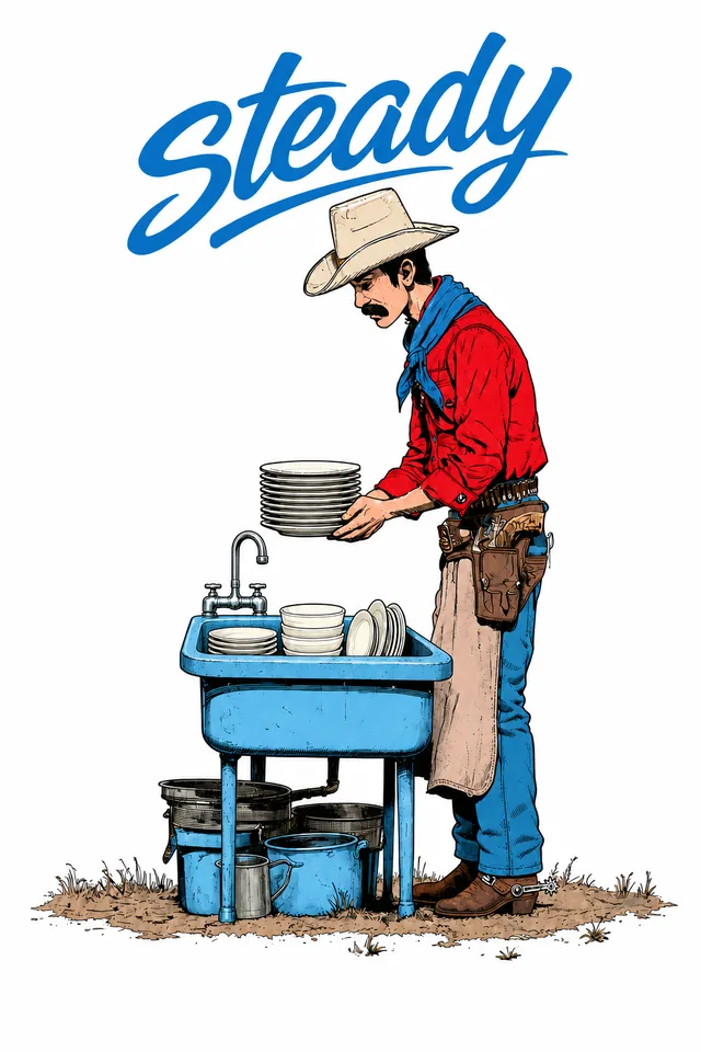 Steady print art