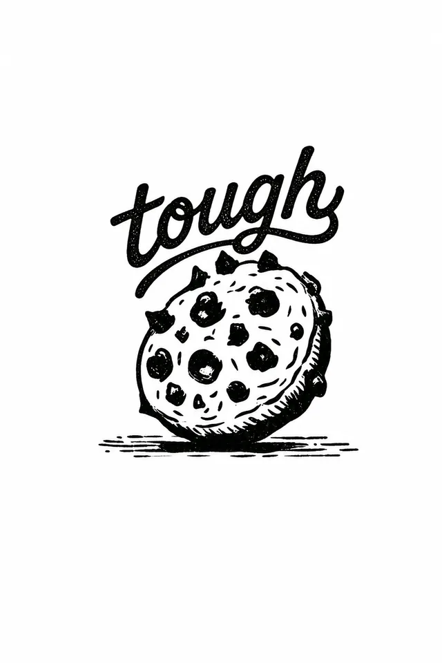 Tough Cookie print art